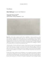 Mark Wallinger Study for Self Reflection