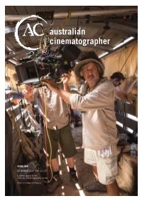 Australian Cinematographers Society V4.1 Now Releasedfirmware Cache Recording, Menu Updates & Much More!