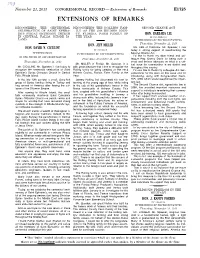 Extensions of Remarks E1725 EXTENSIONS of REMARKS
