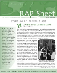 Spring 2019 RAP Sheet