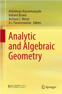 Anilatmaja Aryasomayajula Indranil Biswas Archana S. Morye A.J. Parameswaran Editors