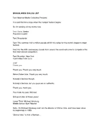 Brasslands English Dialog List MASTER