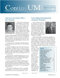 Continuum NEWSLETTER • 2009