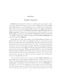 Analytic Geometry