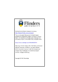 Archived at the Flinders Academic Commons