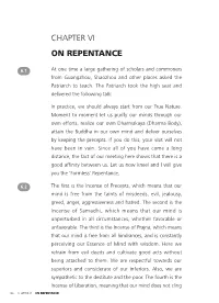 Chapter Vi on Repentance