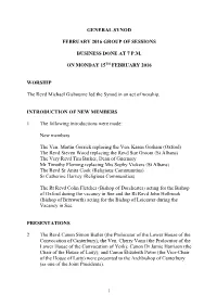 General Synod