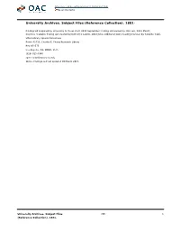 UCLA University Archives. Subject Files (Reference Collection)