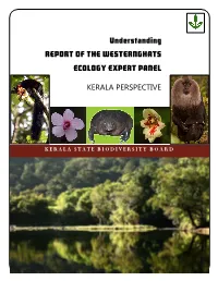 Understanding REPORT of the WESTERNGHATS ECOLOGY EXPERT PANEL