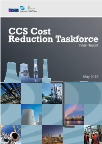 CCS Cost Reduction Taskforce Final Report