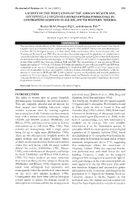 INTRODUCTION the Tailor Or Weaver Ants Of