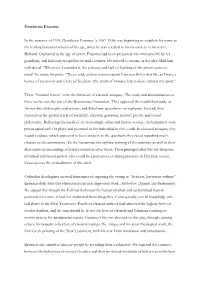 Notes on Erasmus