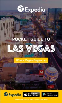 Pocket Guide to Las Vegas