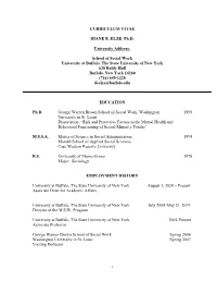 Application for Tenure and Promotion