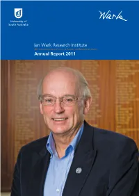 Ian Wark Research Institute Annual Report 2011