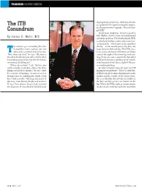 The ITB Conundrum