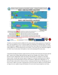 The MJO As Monitored by Both the RMM and CPC Velocity Potential Index Weakened Over the Past Few Days