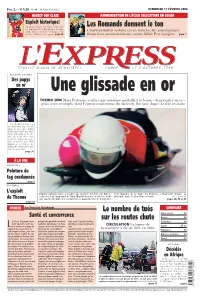2006/02/17 Vendredi : LEXPRESS