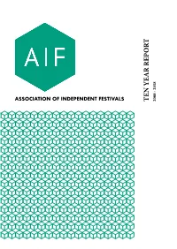 AIF's Ten-Year Report