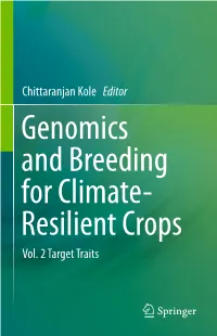 Chittaranjan Kole Editor Vol. 2 Target Traits