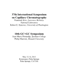 Gas Chromatography (GC Inlet Systems, High-Speed GC, Miniature GC and GC×GC)