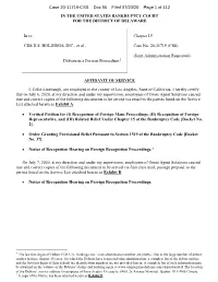 Case 20-11719-CSS Doc 55 Filed 07/20/20 Page 1 of 112
