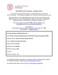 Fillmore Central School District and Fillmore Faculty Association (2008)