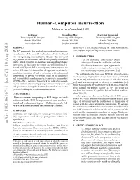 Human-Computer Insurrection