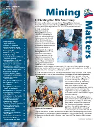 MM Annual Newsletter 2013