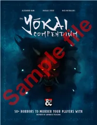 The Yōkai Compendium