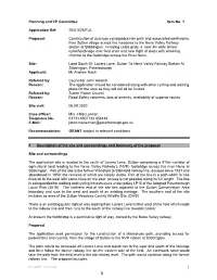 20/01026/FUL Proposal