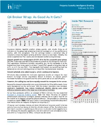 Q4 Broker Wrap