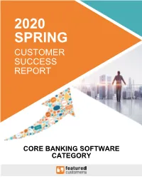 Spring 2020 Core Banking