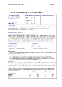 2. Study Report Synopsis of Protocol 7164-L-01