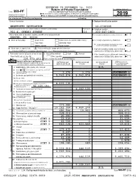 2019 Form 990-PF