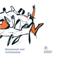 Harassment and Victimisation Introduction