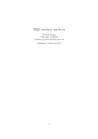 Latex Handbook