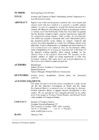Number: Title: Abstract: Authors: Acknowledgments
