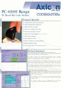 PC-6000 Data Sheet