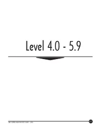 Math Activities for Students Level 4.0-5.9