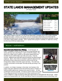 State Lands Management Updates 2Nd Half 2020