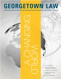 Georgetownfeature / a Changing World Law Spring/Summer 2017