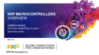 Nxp Microcontrollers Overview