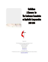 Prepared by the General Council on Finance and Administration The