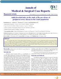 Annals of Medical & Surgical Case Reports