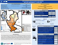 Displacement Overview Gedeo Zone (Snnpr)