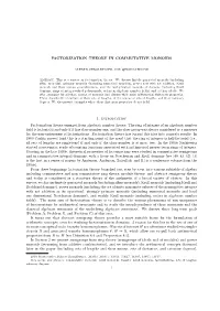 Factorization Theory in Commutative Monoids 11