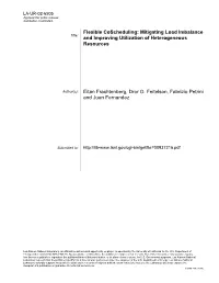 Flexible Coscheduling: Mitigating Load Imbalance Title: and Improving Utilization of Heterogeneous Resources