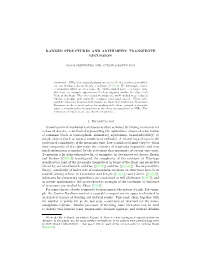 Ranked Structures and Arithmetic Transfinite Recursion