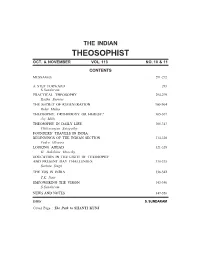 Theosophist Oct